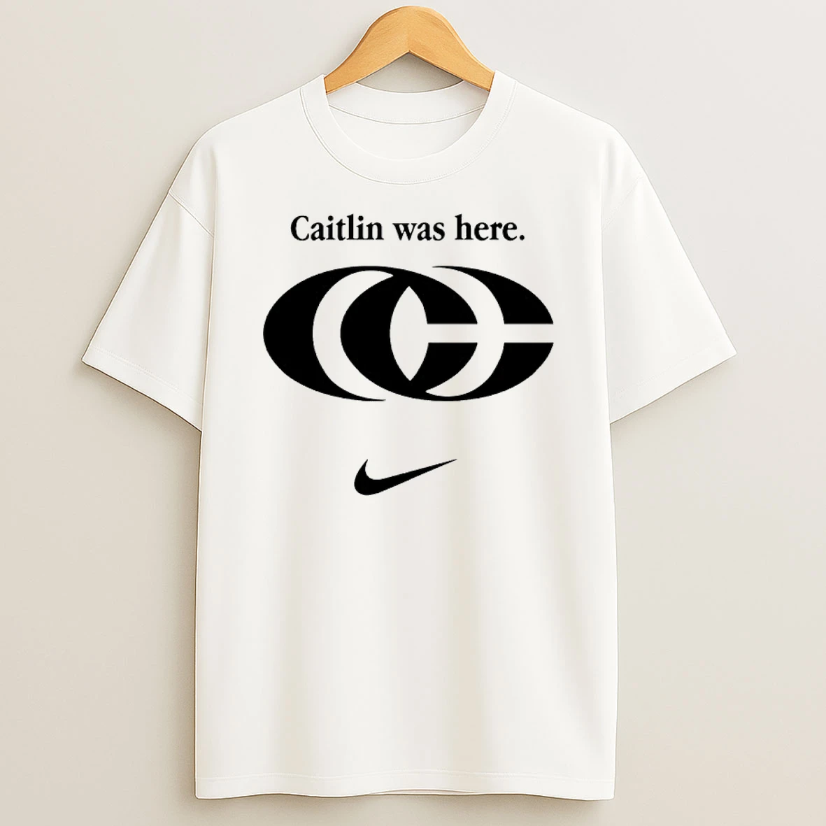 Caitlin Was Here Logo Shirts