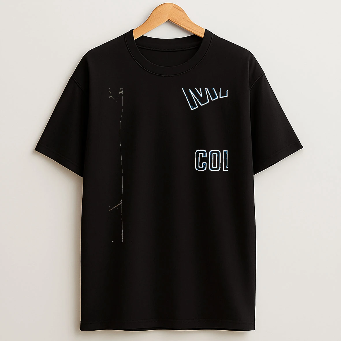 Cale Makar Colorado Name And Number 8 Black Shirts