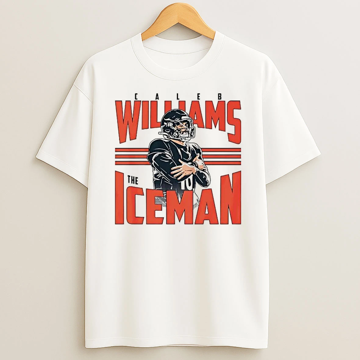Caleb Williams The Iceman Celebration Chicago Bears Shirts