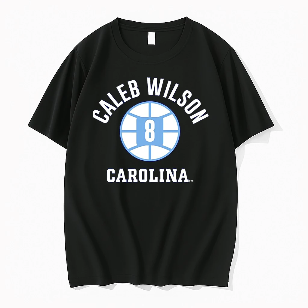 Caleb Wilson 8 Unc Basketball Player Name And Number Ball Shirts