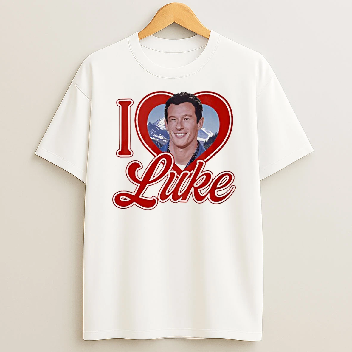 Callum Turner Eternity I Love Luke Shirts