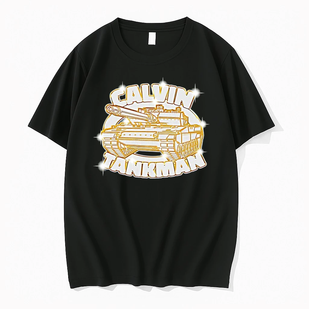 Calvin Tankman No Shirts