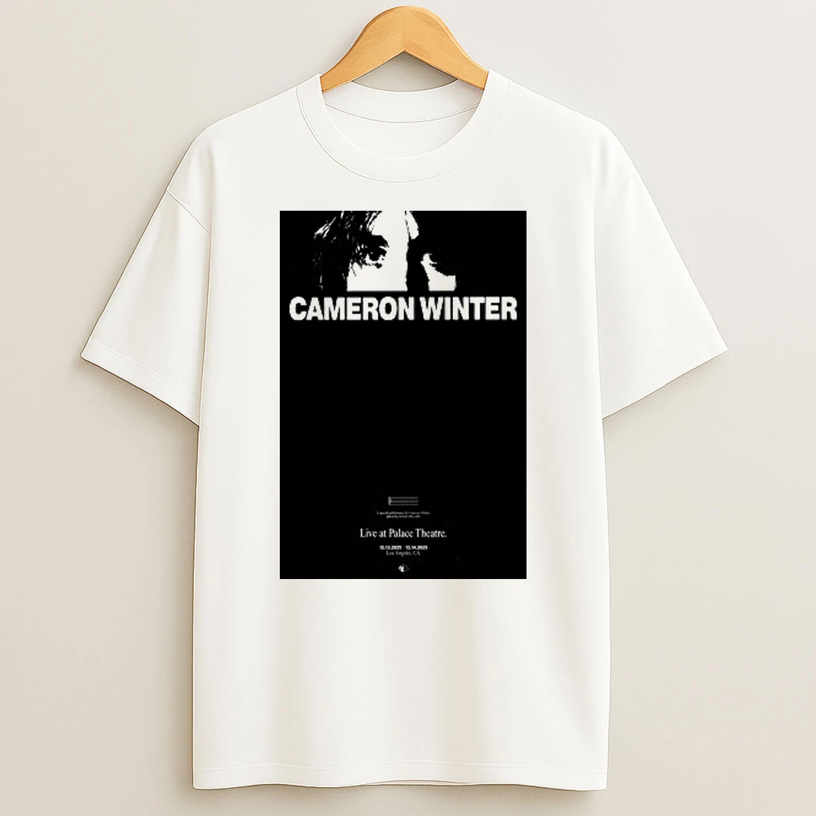 Cameron Winter Los Angeles Dec 13 14 2025 Shirts