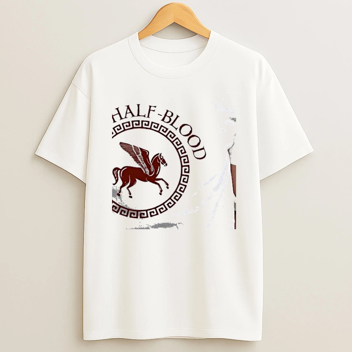 Camp Half Blood Pegasus White Shirts