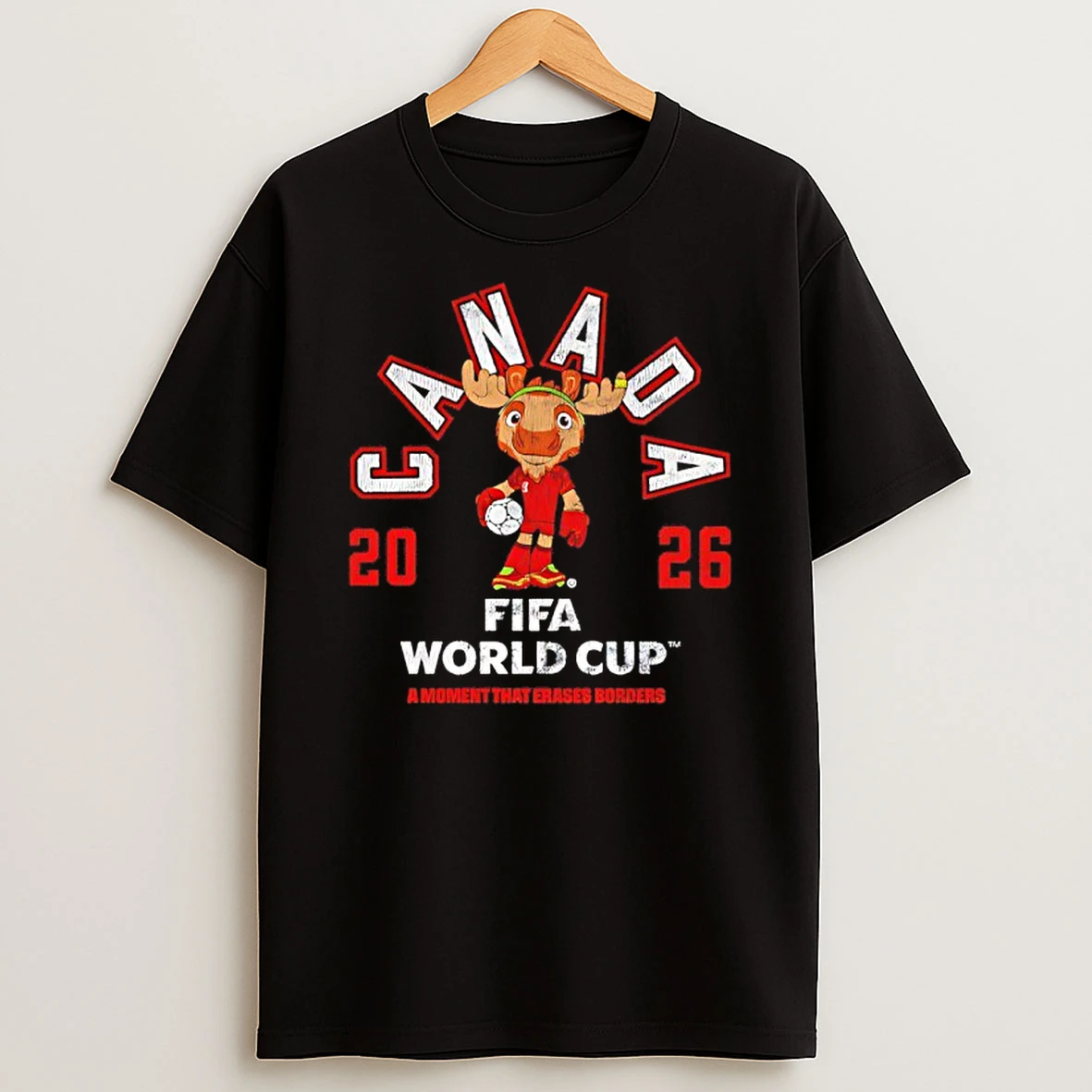 Canada 2026 Fifa World Cup A Moment That Erases Borders Mascot Shirts