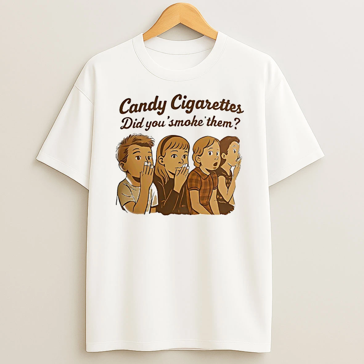 Candy Cigarettes Did You Smoke Them Shirts