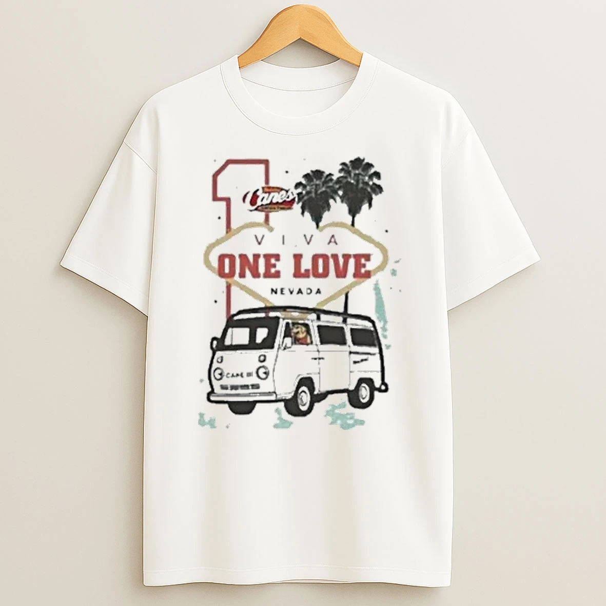 Canes Gear Road Trip Viva One Love Nevada Las Vegas Shirts