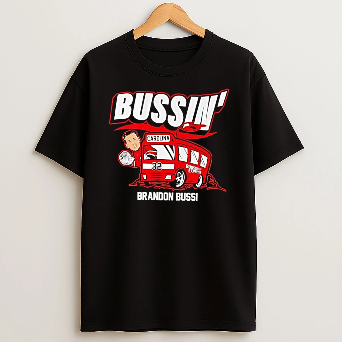 Carolina Hurricanes Brandon Bussi Bussin Cartoon Shirts