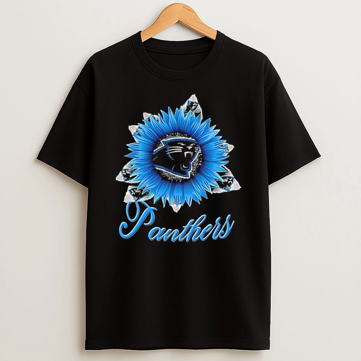 Carolina Panthers Football X Sunflower Graphic Shirts