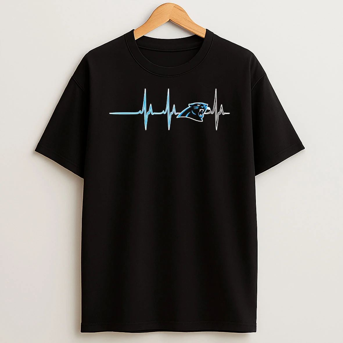 Carolina Panthers Heartbeat Shirts