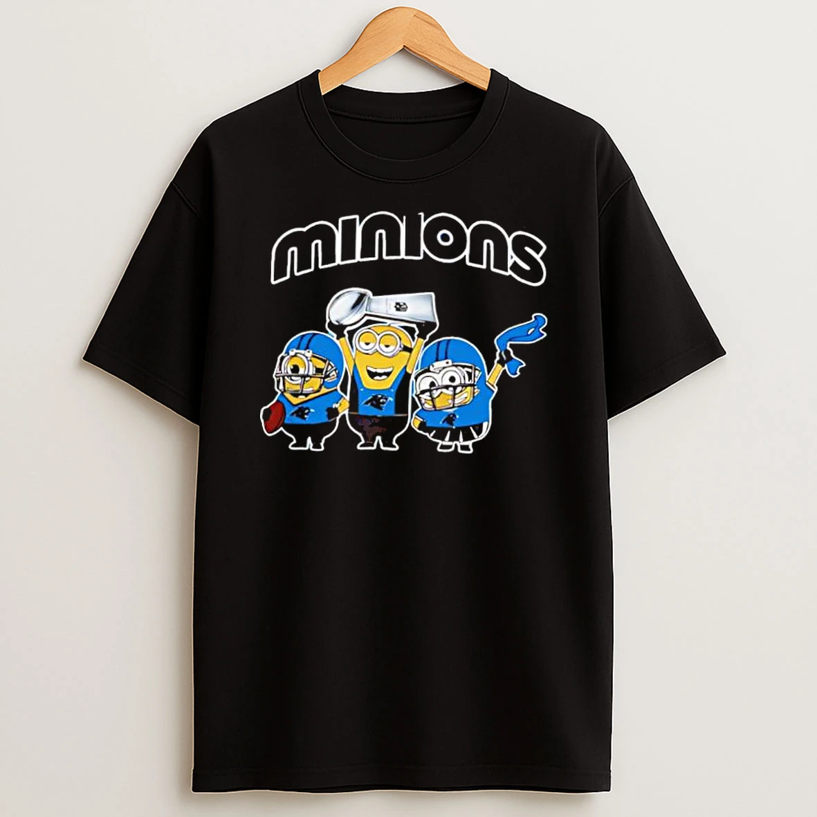 Carolina Panthers X Minions Celebrate Nfl 2026 Shirts