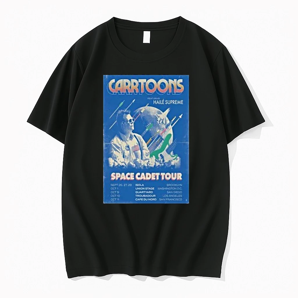 Carrtoons Featuring Haile Suppreme Space Cadet Tour 2026 Shirts