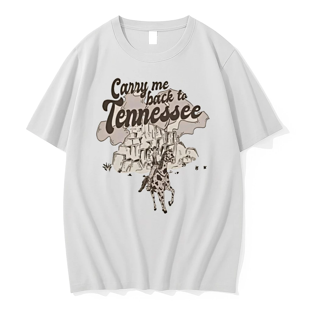 Carry Me Back To Tennessee Person Horse Graphic Shirts