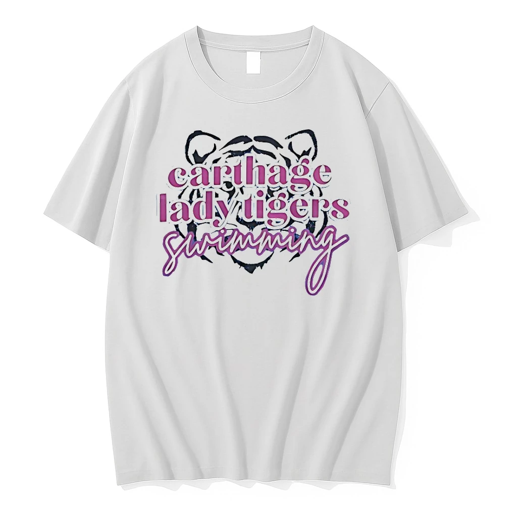 Carthage Lady Tigers Swimming Shirts