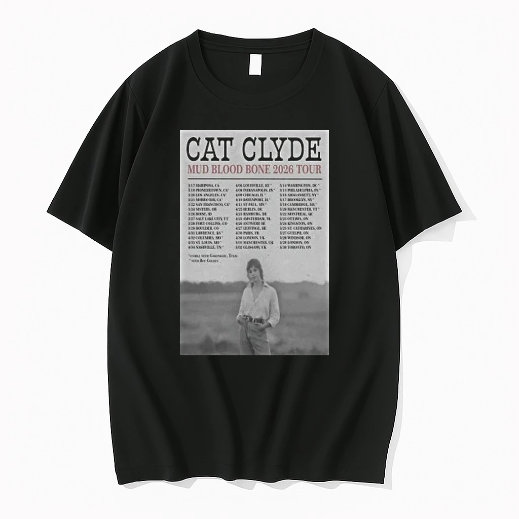 Cat Clyde Mud Blood Bone 2026 Tour Shirts