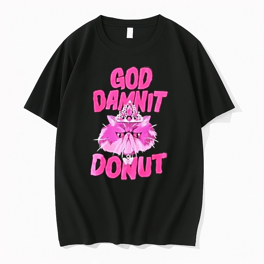 Cat Dungeon Crawler Carl Goddamnit Donut 2025 Shirts