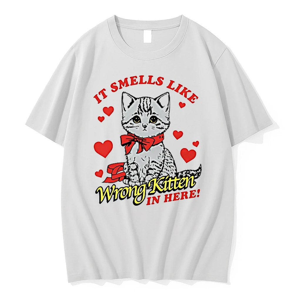 Cat It Smells Like Wrong Kitten In Here Shirts