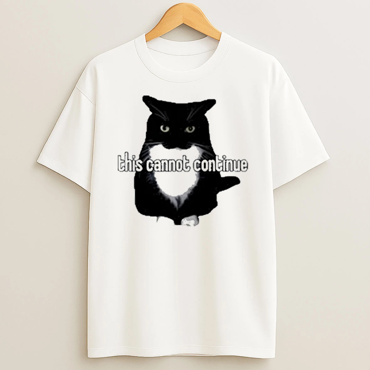 Cat This Cannot Continue Unicouniuni Shirts