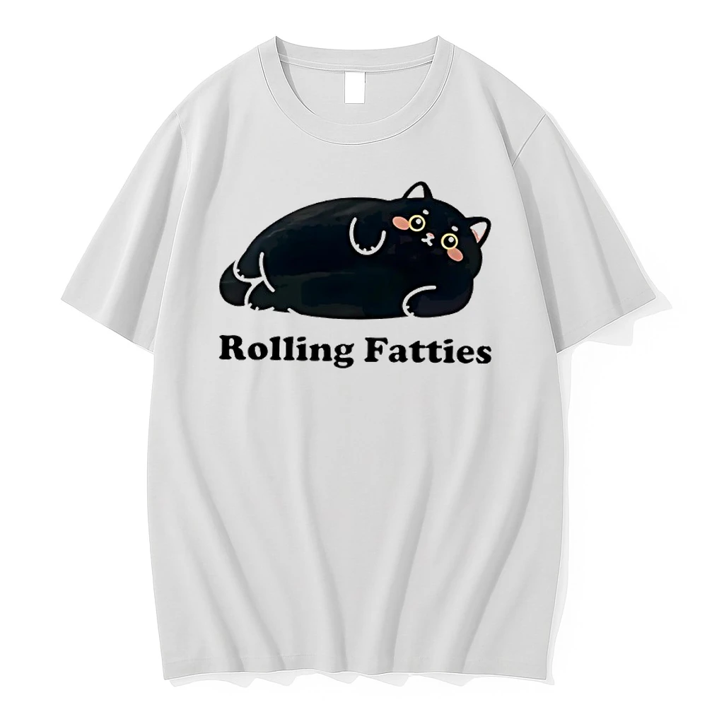 Cat Fat Rolling Fatties Shirts