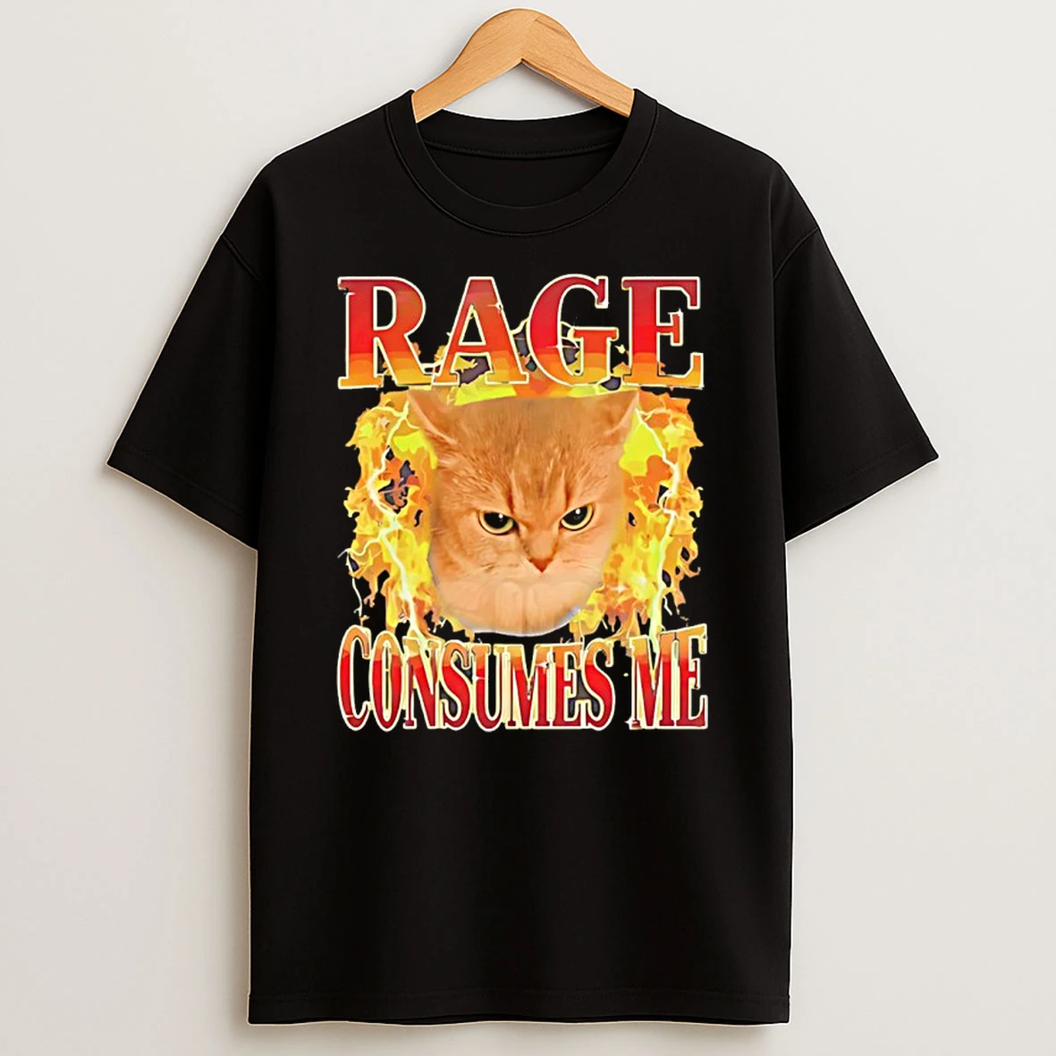 Cat Rage Is Consuming Me Shirts