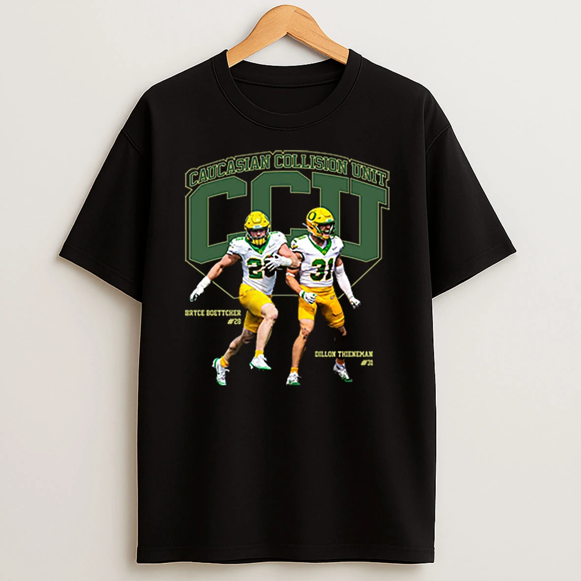 Caucasian Collision Unit Shirts