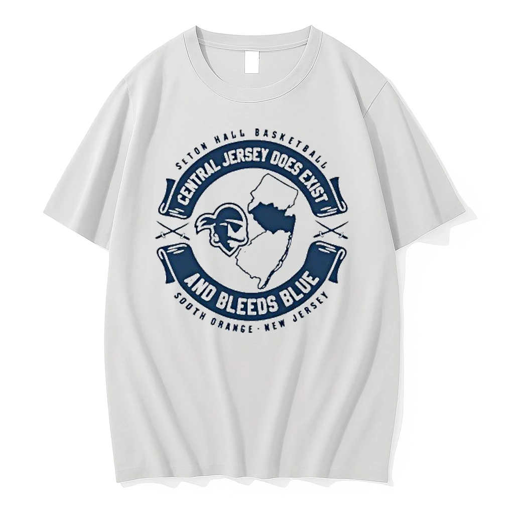 Central Jersey Does Exist And Bleeds Blue Seton Hall Basketball Shirts