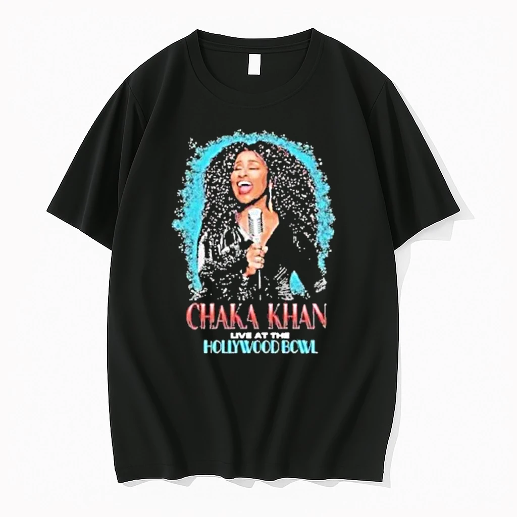 Chaka Khan Live At The Hollywood Bowl Microphone Shirts