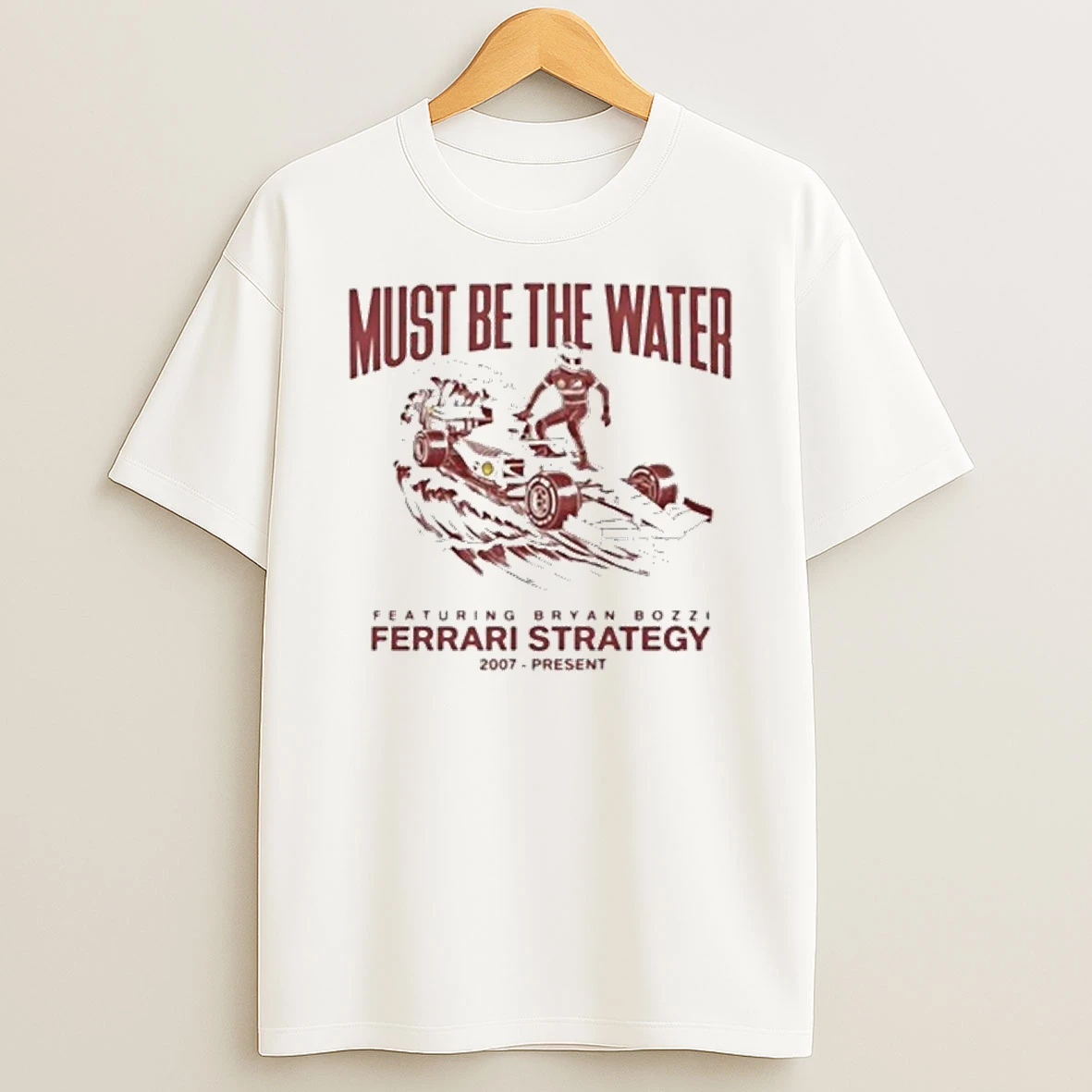 Charles Leclerc Must Be The Water Featuring Bryan Bozzi Shirts