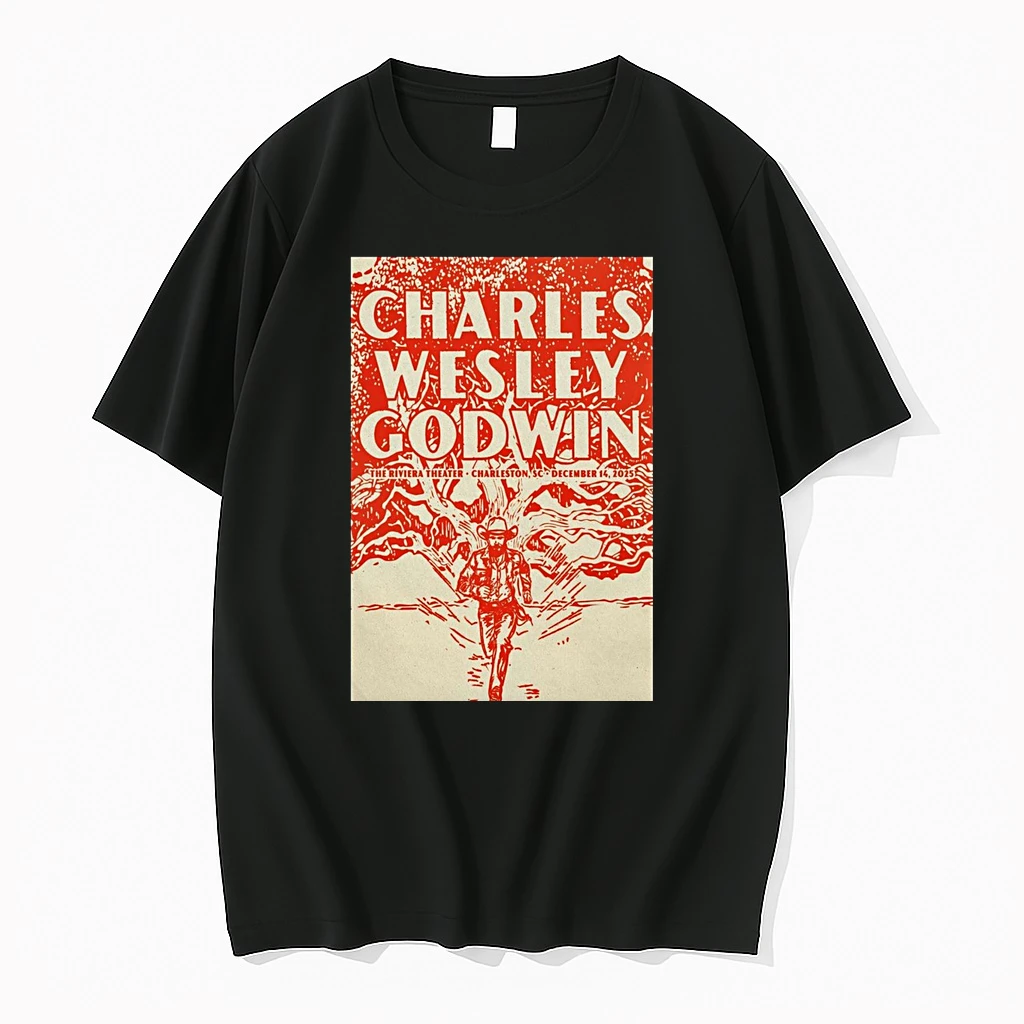 Charles Wesley Godwin December 14 2025 The Riviera Theater Charleston Sc Shirts