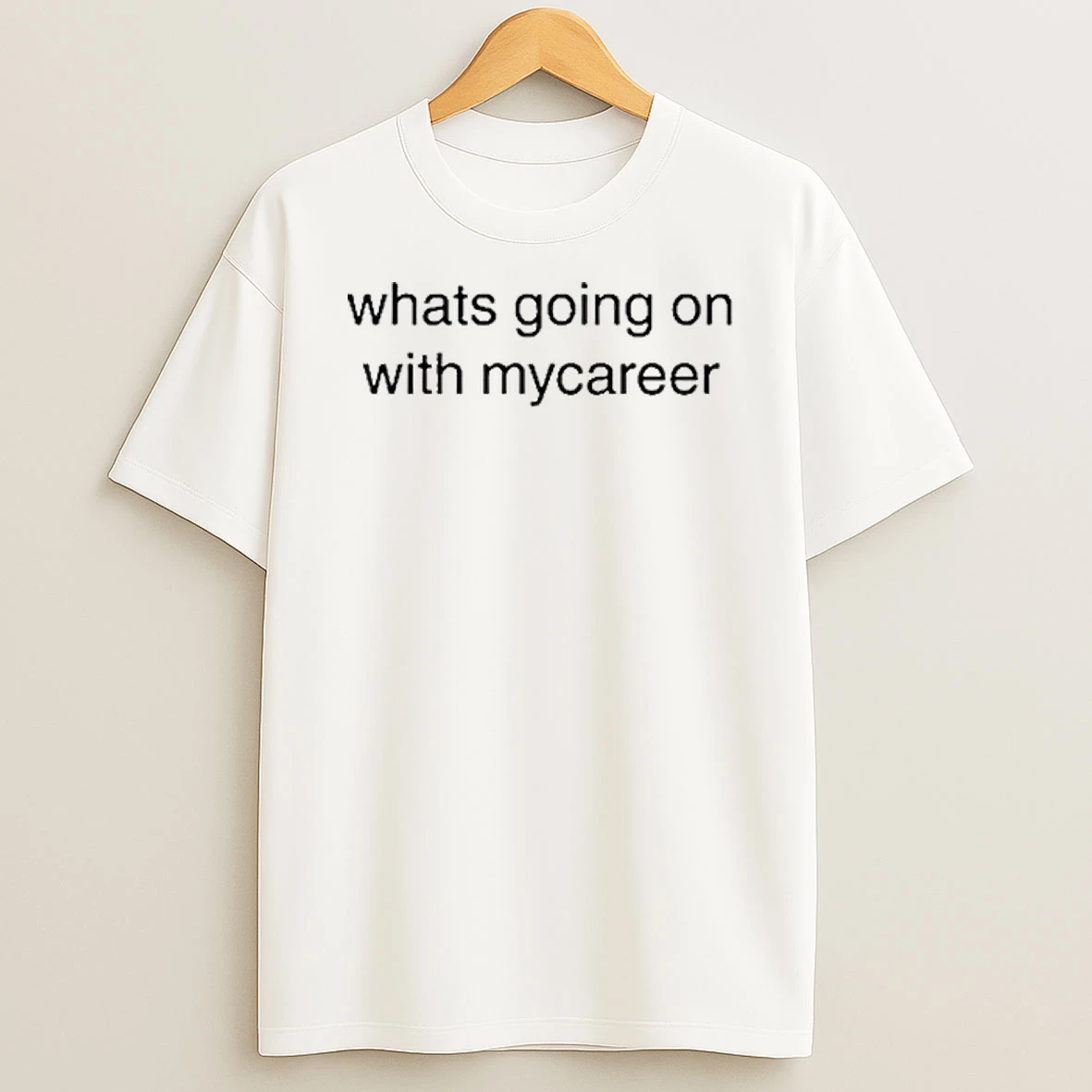 Charlie Wearing Whats Going On With Mycareer Shirts