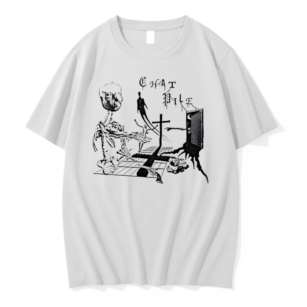 Chat Pile Ivory Crosses Shirts