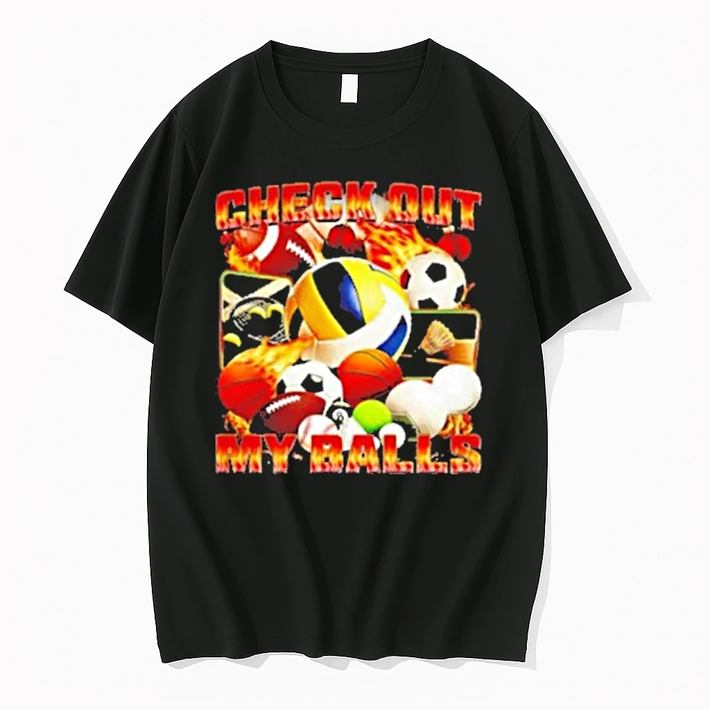 Check Out My Balls Types Of Balls Shirts