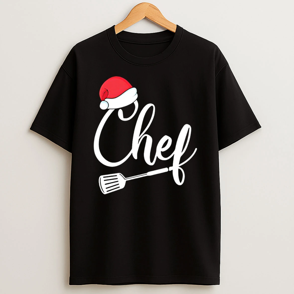 Chef Santa Christmas Cook Shirts