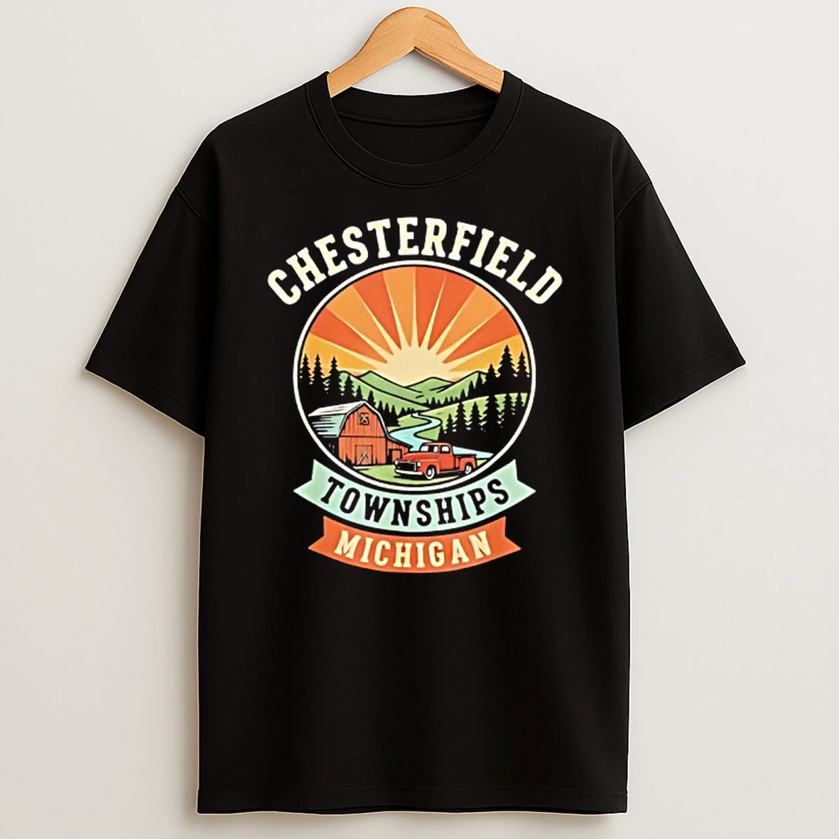 Chesterfield Townships Michigan Vintage Shirts