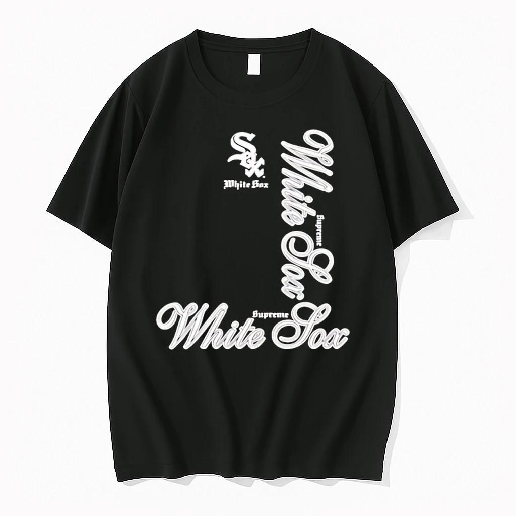 Chicago Baseball White Sox Supreme Text Shirts