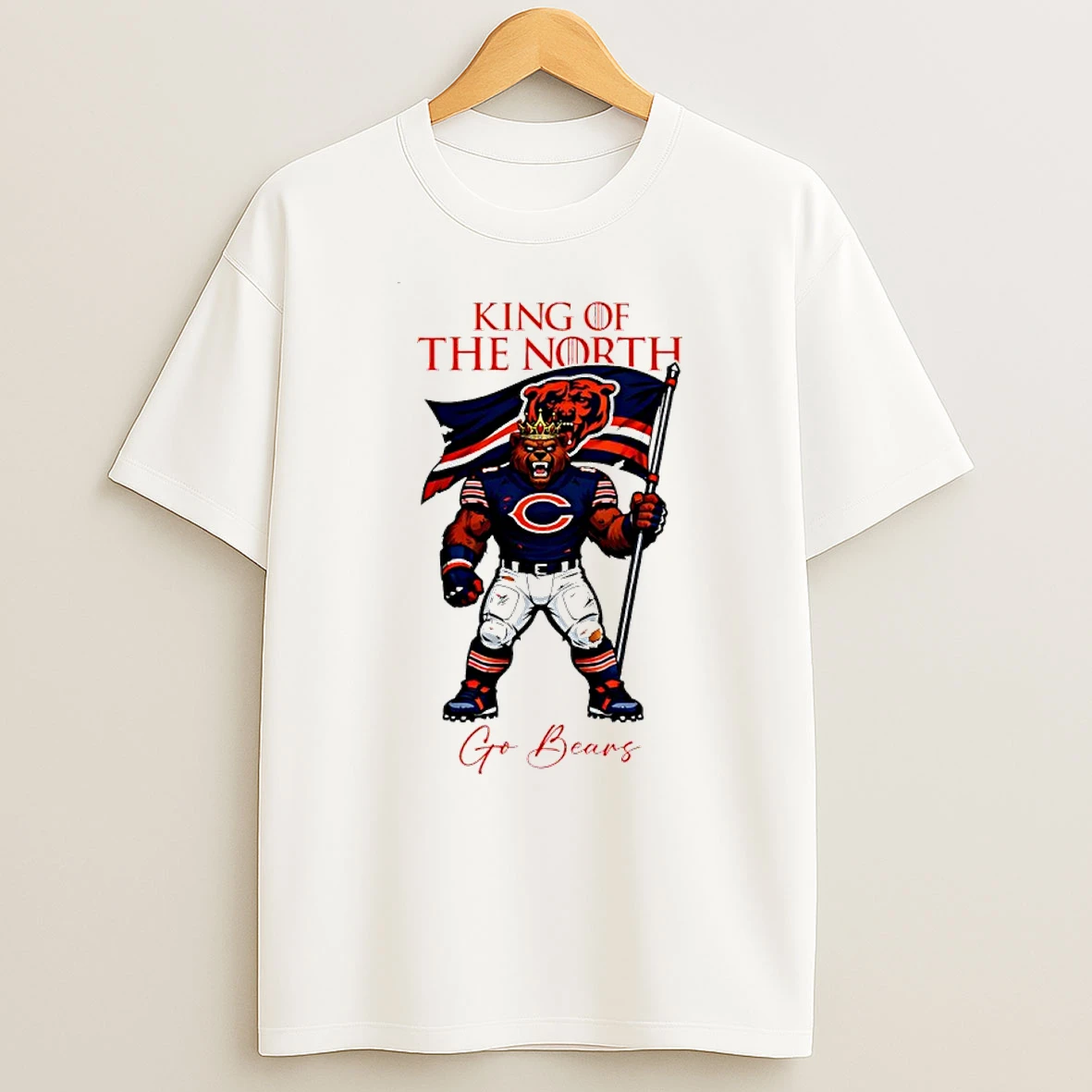 Chicago Bears 2025 King Of The North Nfc North Champions Shirts