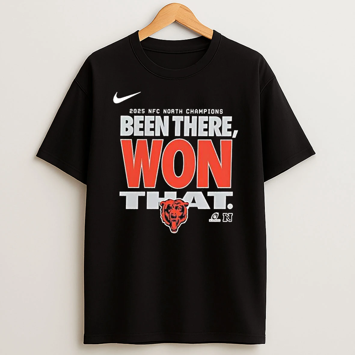Chicago Bears 2025 Nfc North Champions Been There Won That Shirts