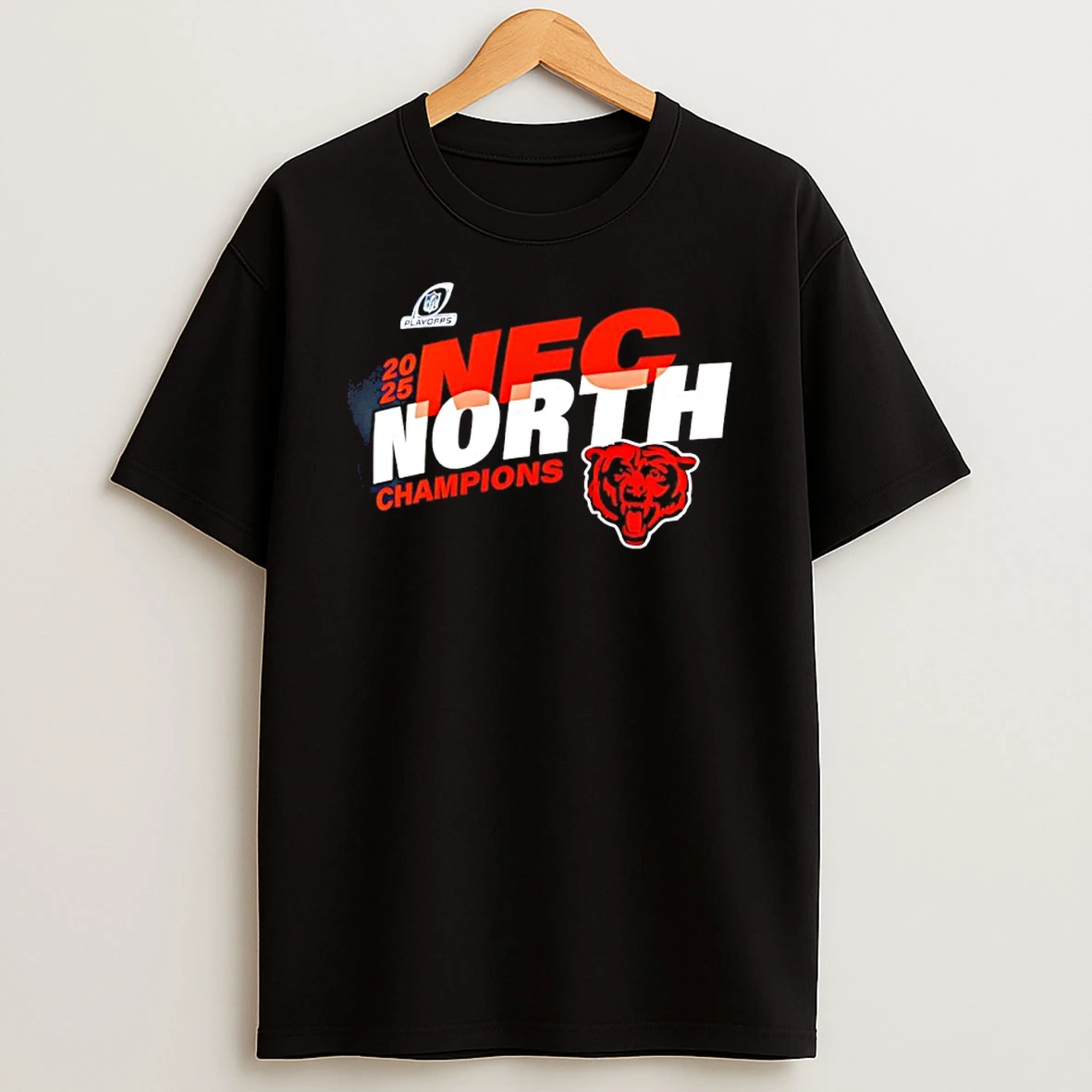 Chicago Bears 2025 Nfc North Division Champions Conquer Shirts