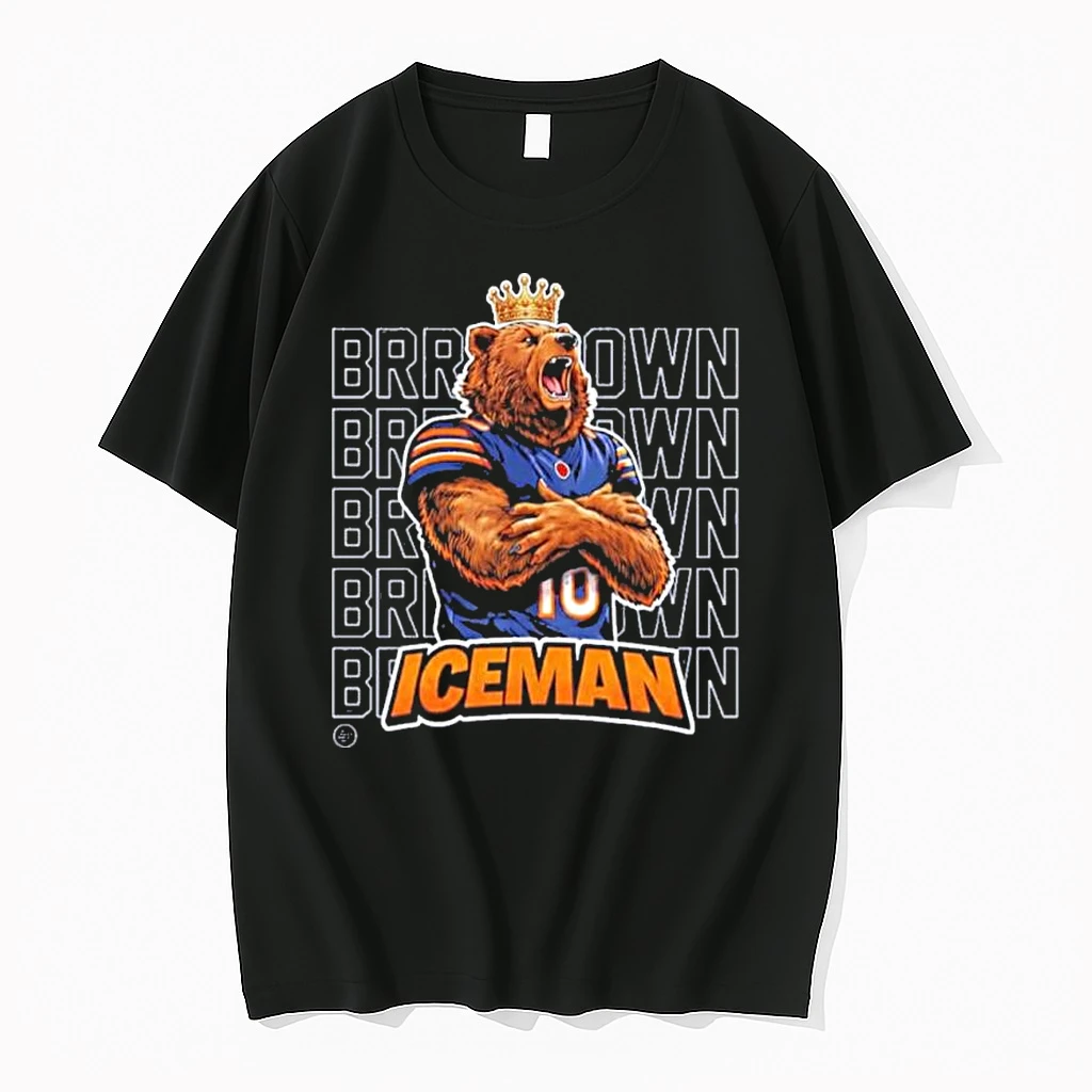 Chicago Bears Brrrr Down Iceman Nfc North Champs Shirts