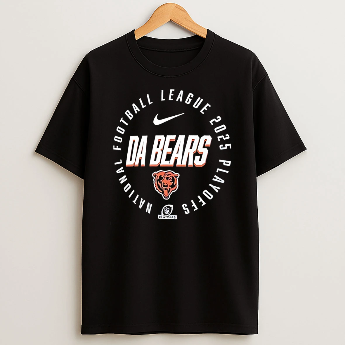 Chicago Bears Da Bears Nfl 2025 Playoffs Shirts