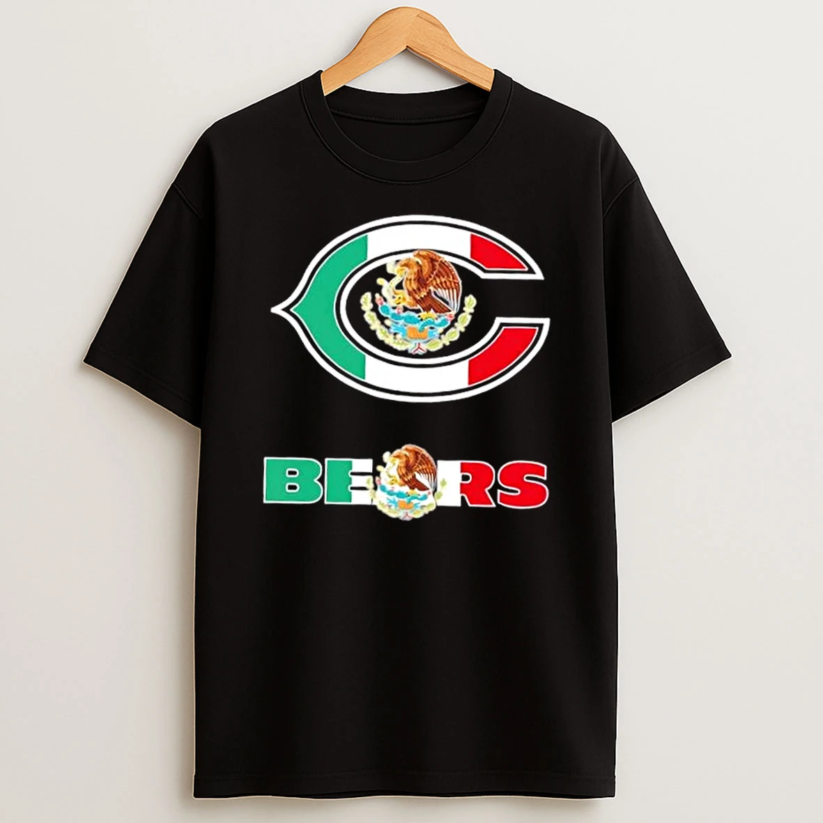 Chicago Bears Football X Mexican Flag Shirts