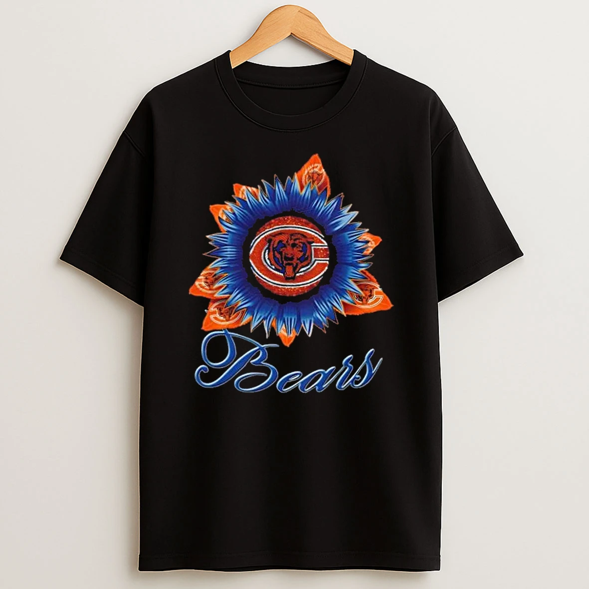 Chicago Bears Football X Sunflower Graphic Shirts