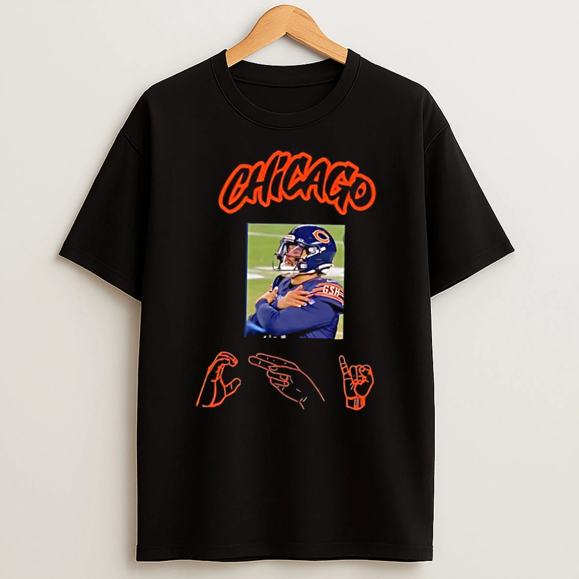 Chicago Bears Gsh George Stanley Halas Sr Shirts