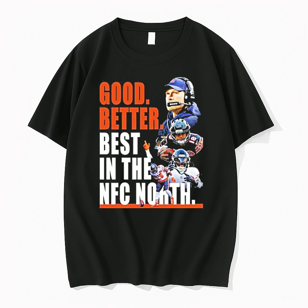 Chicago Bears Good Better Best In The Nfc North Champs Shirts