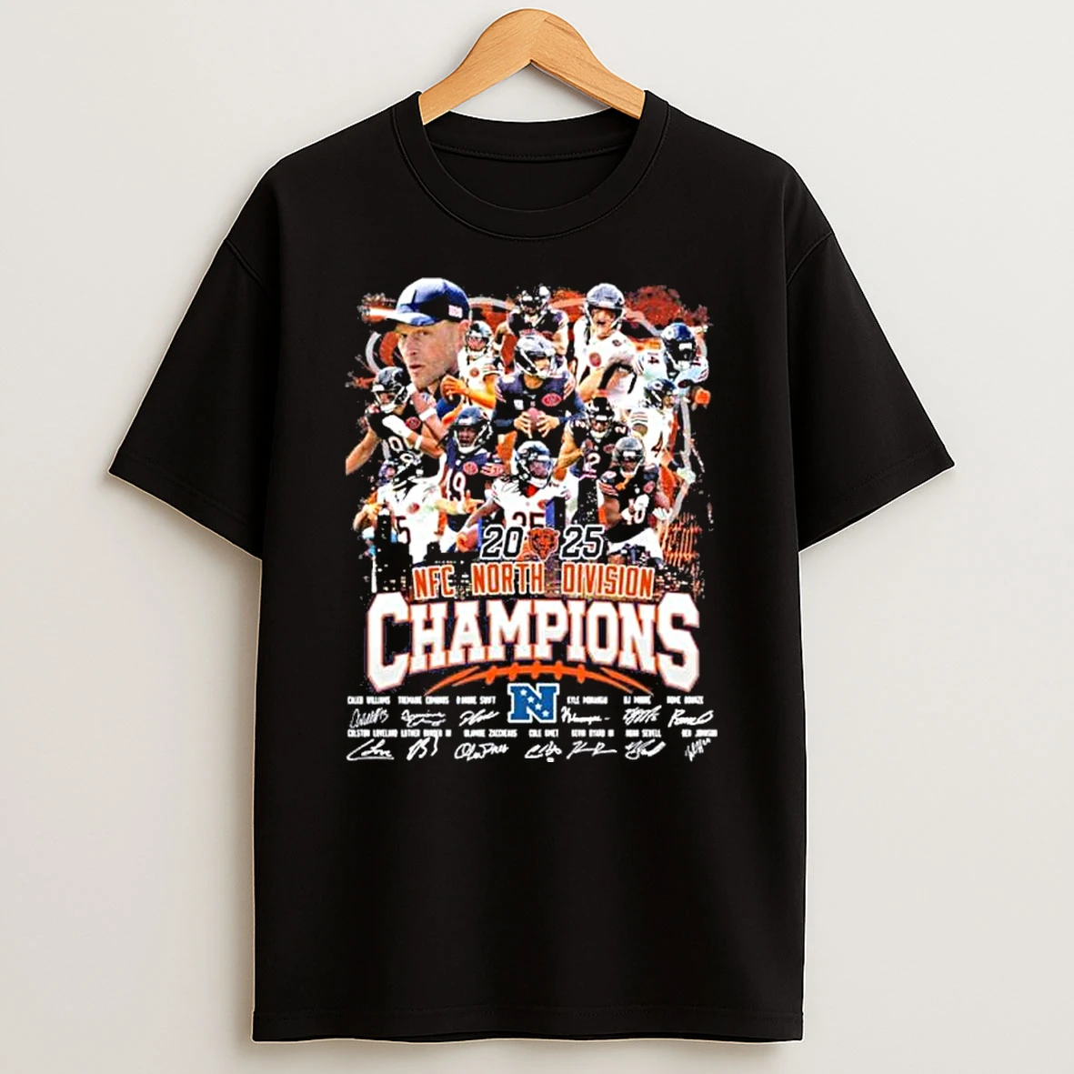 Chicago Bears Nfc North Champions Team Shirts