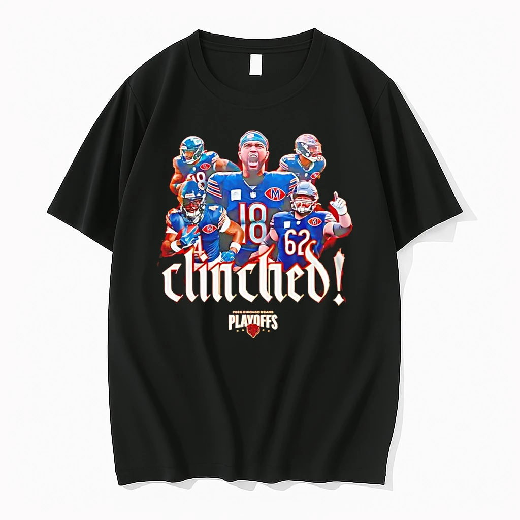 Chicago Bears Nfl Playoffs 2025 26 All Team Shirts