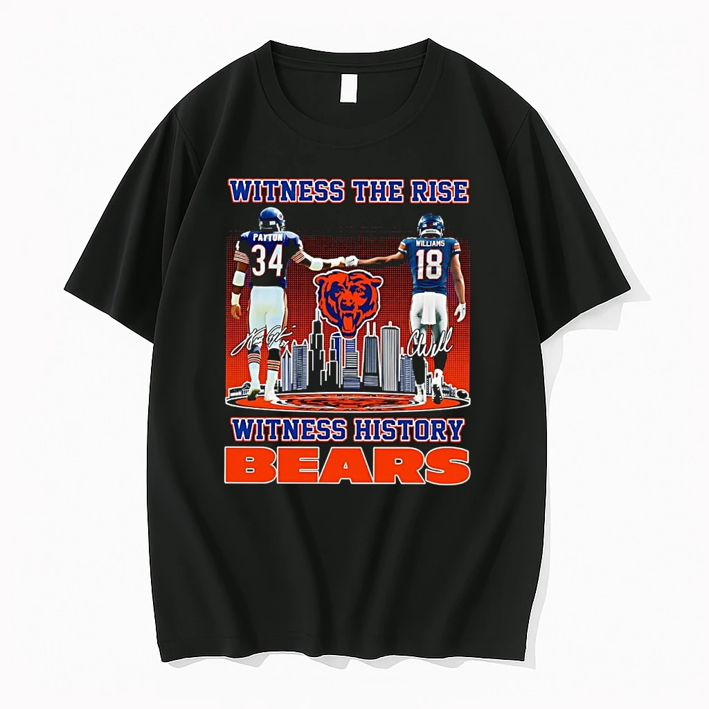 Chicago Bears Payton And Williams Witness The Ride Witness History Shirts