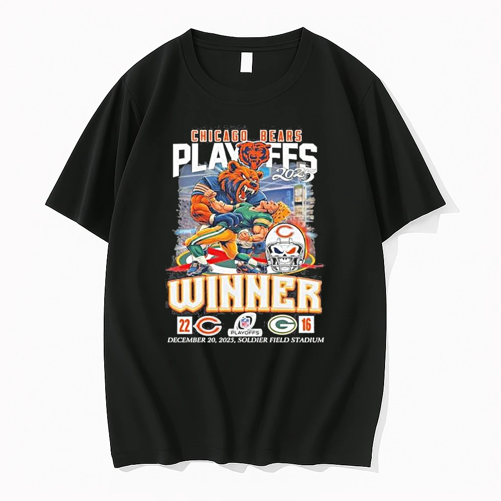 Chicago Bears Playoffs 2025 Winner Bear Packers Shirts
