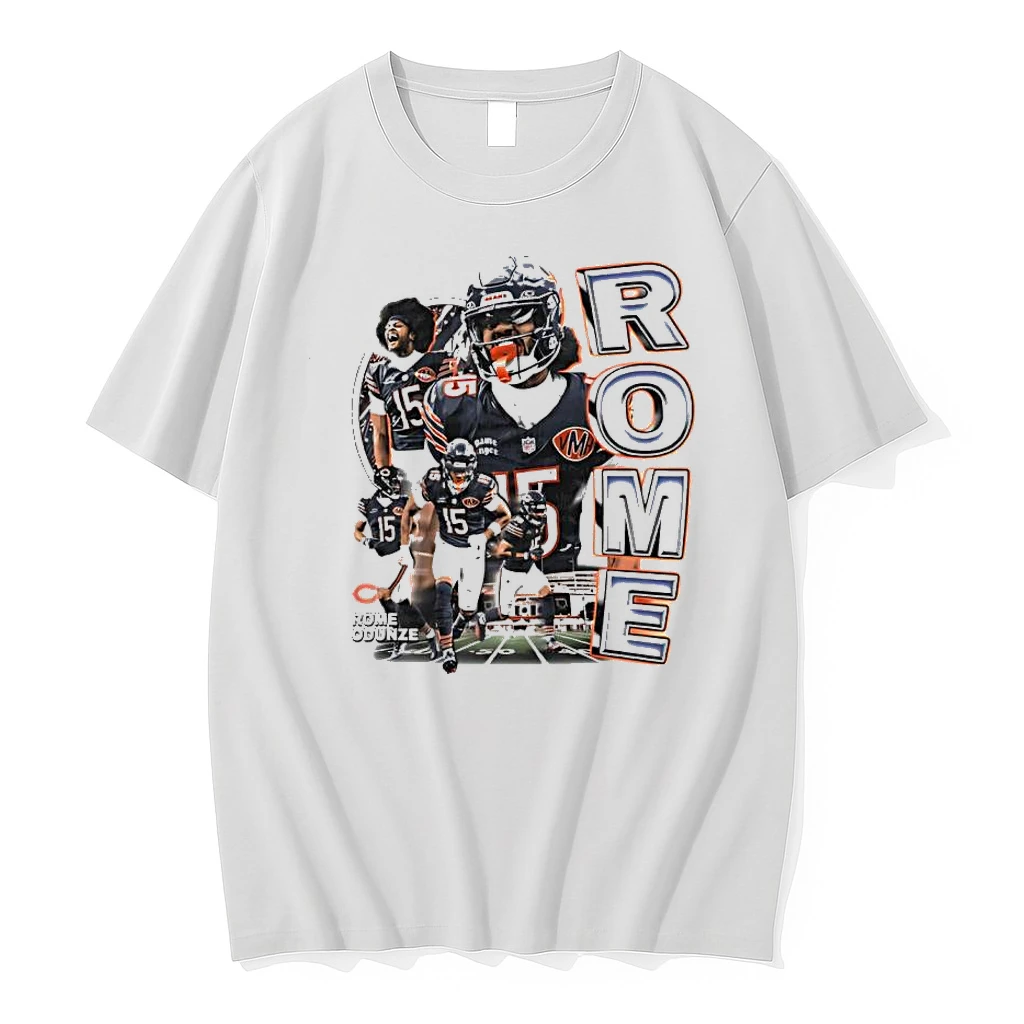 Chicago Bears Rome Odunze Graphic Shirts