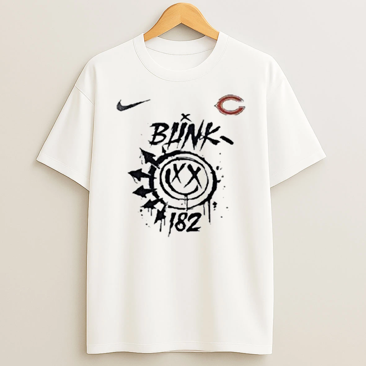 Chicago Bears X Blink 182 Go Bears Bunny Shirts